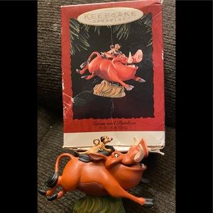 Hallmark Timon and Pumbaa The Lion King ornament